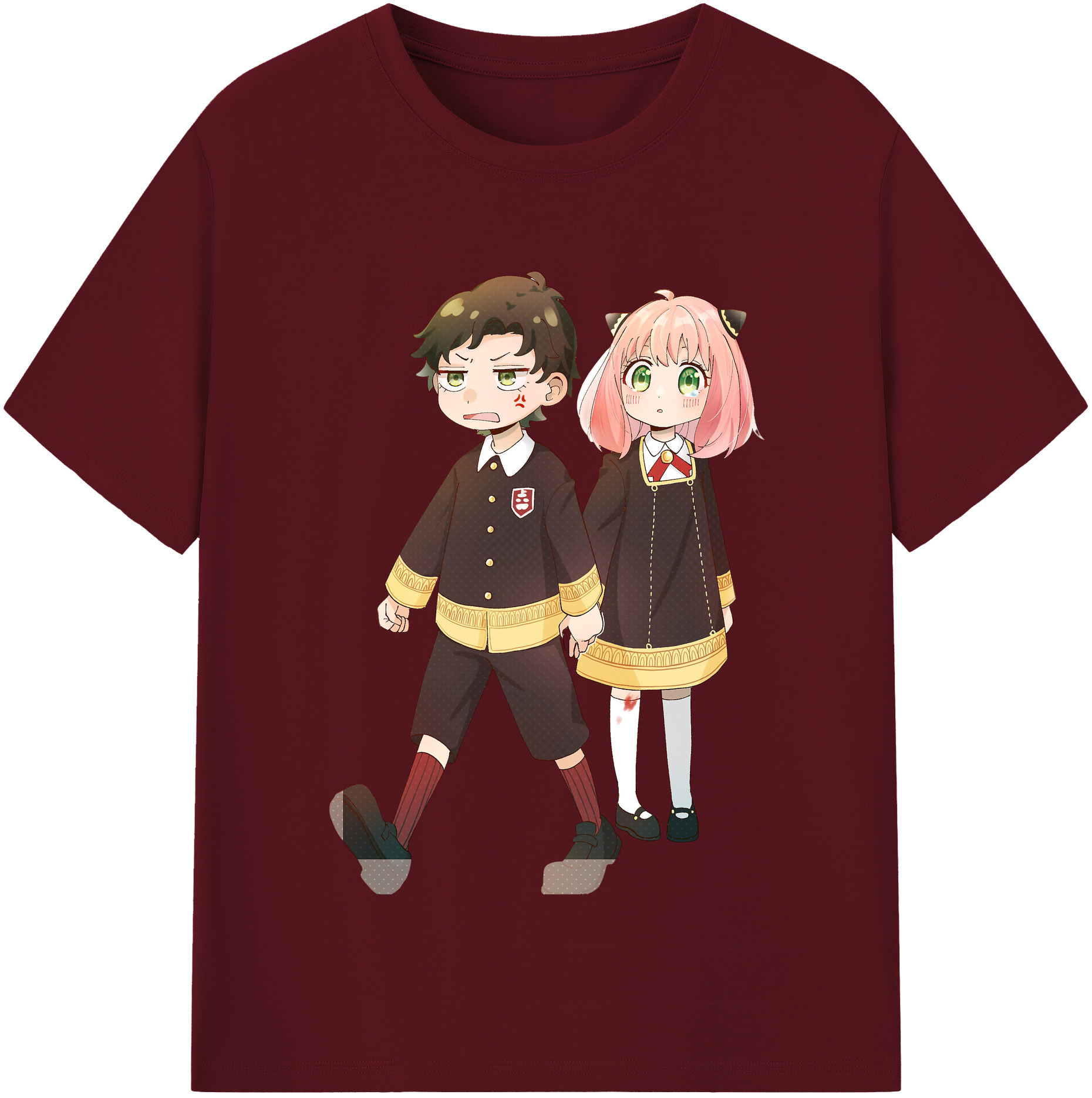 （画像用） SPY×FAMILY间谍家家酒 綿100％半袖Tシャツ（フロントプリント）